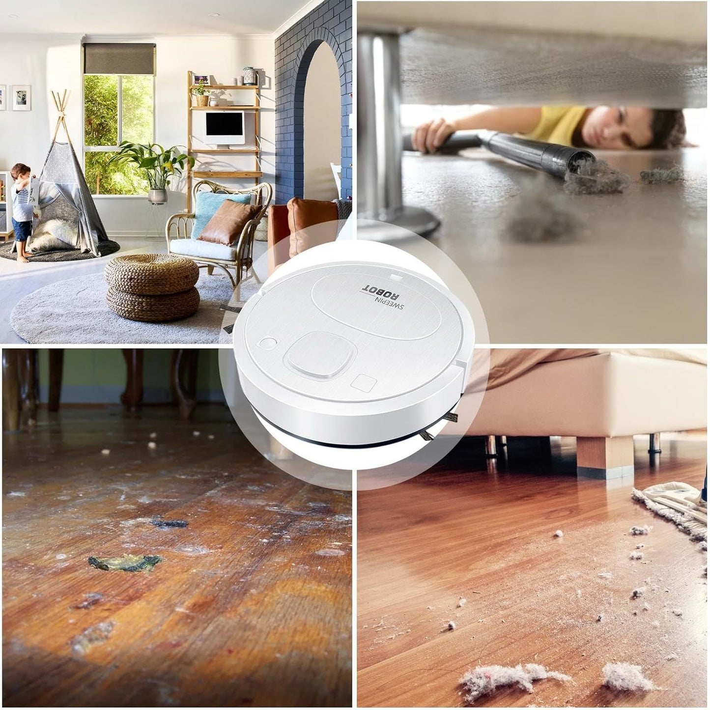 Sweepin Robot-Tu casa limpia todos los días sin esfuerzo